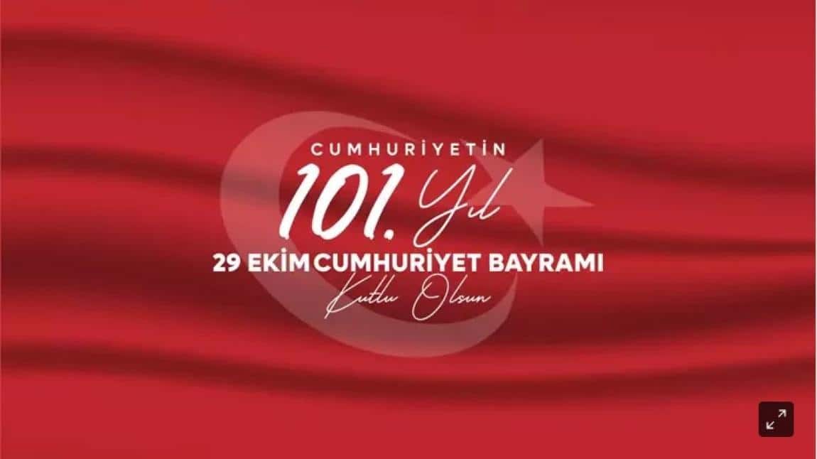 CUMHURİYETİMİZİN 101.YILINI COŞKU VE GURURLA KUTLADIK.